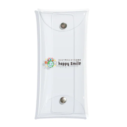 happy smile Clear Multipurpose Case