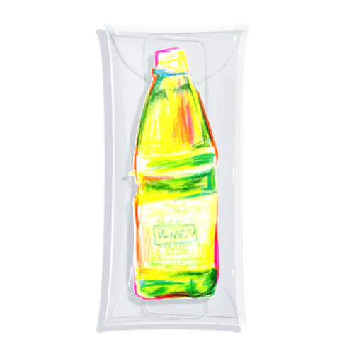 緑のペットボトル Clear Multipurpose Case