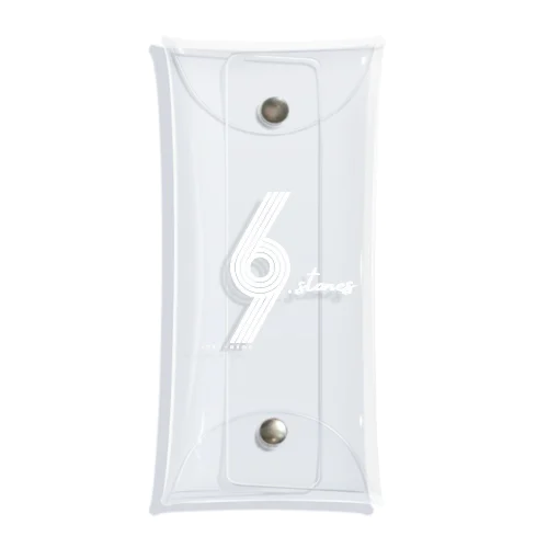 69.STONES グッズ（白ロゴバージョン） Clear Multipurpose Case