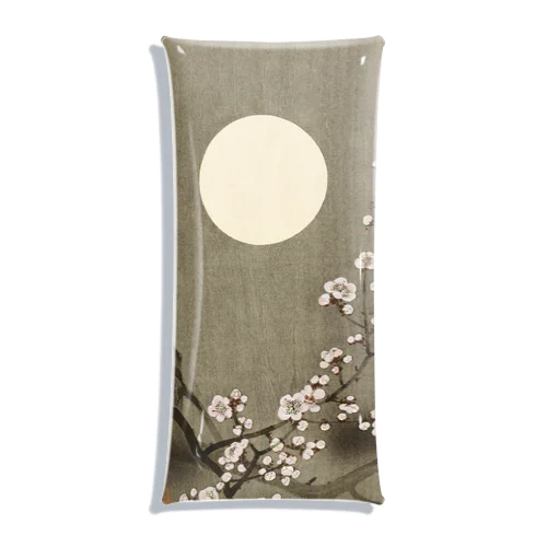 小原古邨　満月に咲く梅の花　Ohara Koson / Blooming plum blossom at full moon  Clear Multipurpose Case