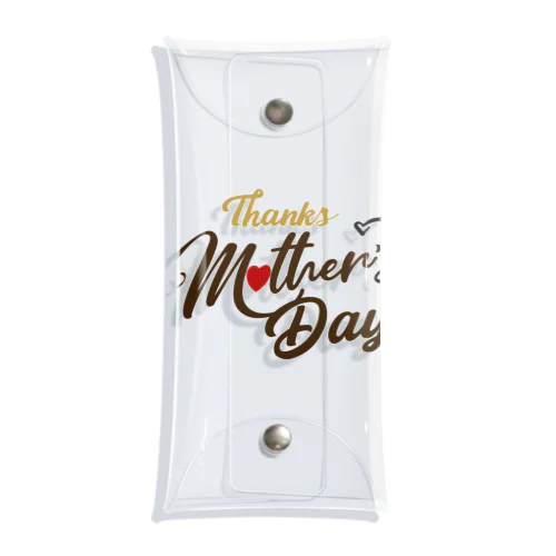 Thanks Mother’s Day Clear Multipurpose Case