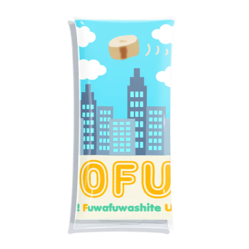 白昼のOFU(お麩) Clear Multipurpose Case