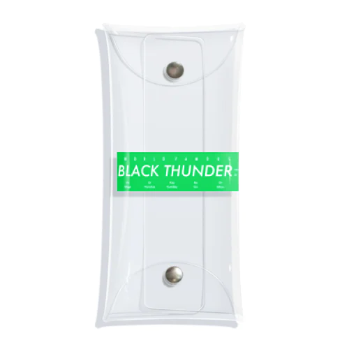 BLACK THUNDER クリアマルチケース