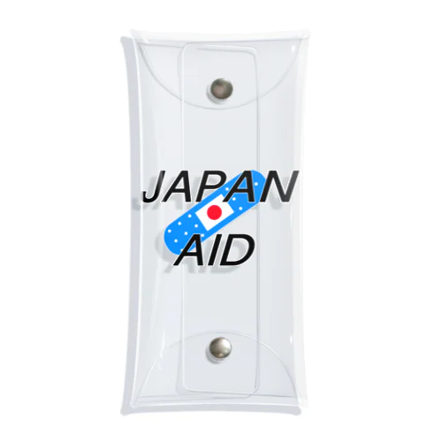 Japan aid クリアマルチケース
