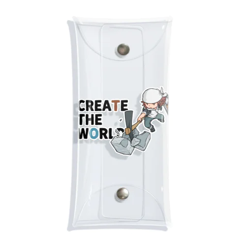 CREATE THE WORLD Clear Multipurpose Case