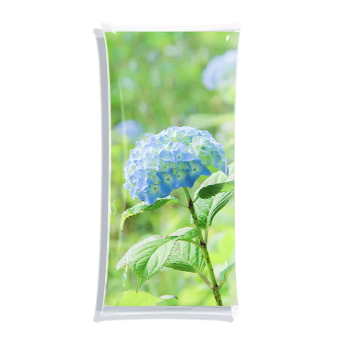 hydrangeas クリアマルチケース