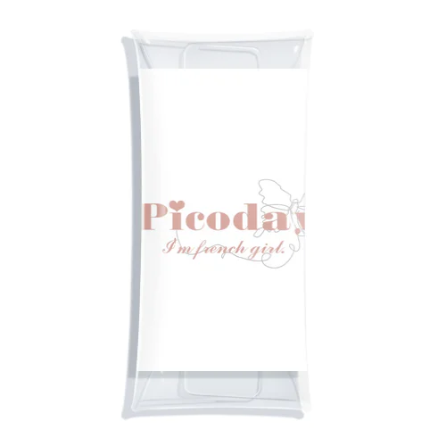 Picoday French girly style Item♡ Clear Multipurpose Case