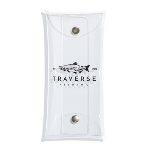 TRAVERSE_FISING_NEW_LOGO クリアマルチケース