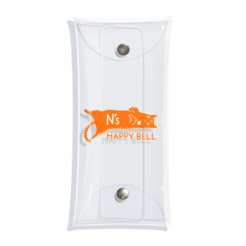 N's HAPPY BELL（ロゴ） Clear Multipurpose Case