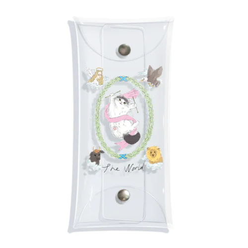 Cat of the world Clear Multipurpose Case