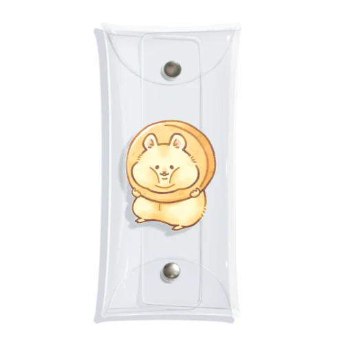 クッキーの中央を食べて、貫通したハムスター Clear Multipurpose Case