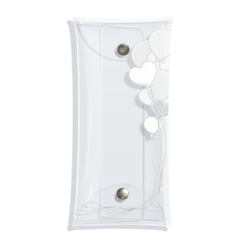 big white balloons Clear Multipurpose Case