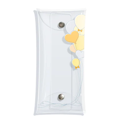 big yellow balloons Clear Multipurpose Case