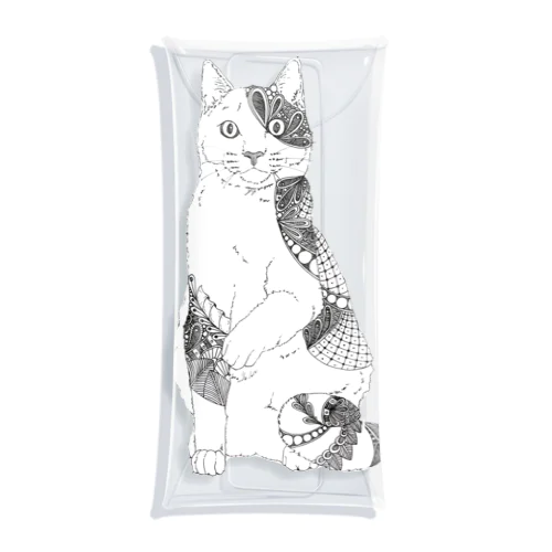 三毛猫 Clear Multipurpose Case