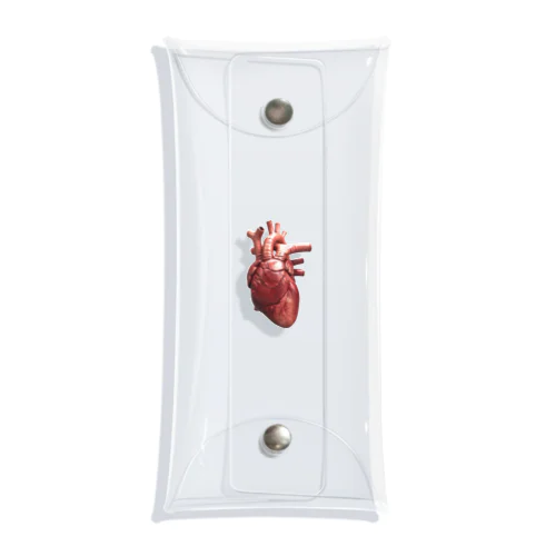 THE Heart Clear Multipurpose Case