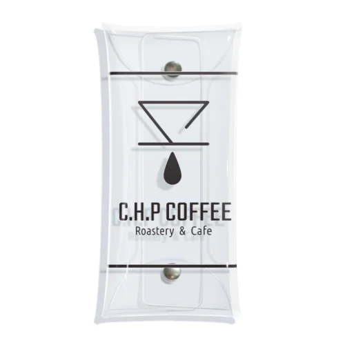 『C.H.P COFFEE』ロゴ_01 Clear Multipurpose Case