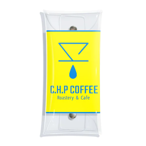 『C.H.P COFFEE』ロゴ_03 クリアマルチケース