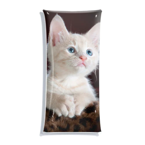 Ty Swartz《A focused kitten》 Clear Multipurpose Case