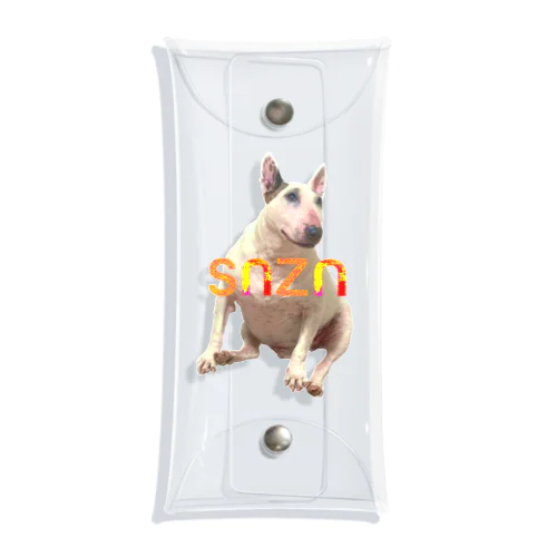 snzn_BullTerrier Clear Multipurpose Case