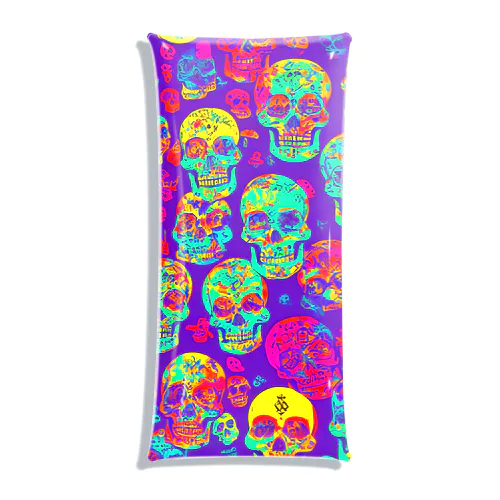 skull wallpaper Clear Multipurpose Case