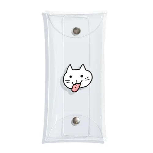 あっかんべーねこ Clear Multipurpose Case