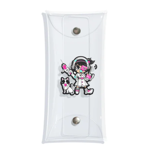 CuteCombat_nurse(ナース)_ver.001 Clear Multipurpose Case