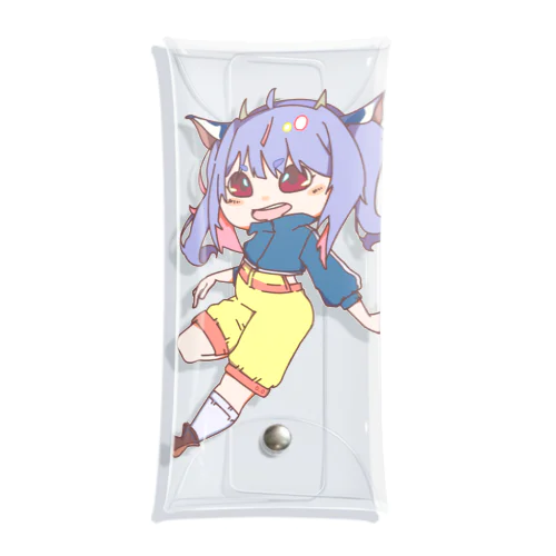 うしちゃん Clear Multipurpose Case