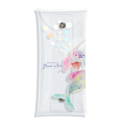 マーメイド🧜リピーちゃん Clear Multipurpose Case