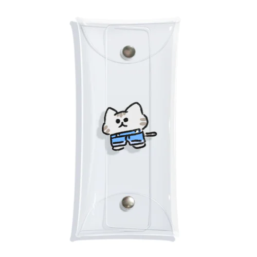 ジーパンねこ Clear Multipurpose Case