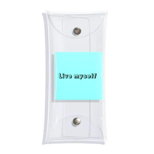 Live myself Clear Multipurpose Case