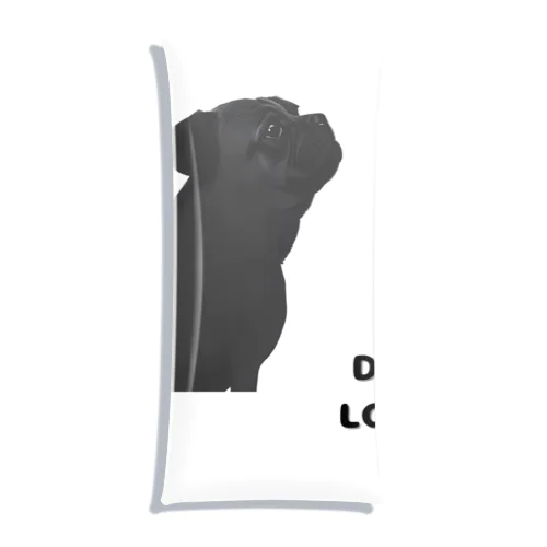 DOG LOVER（パグ） Clear Multipurpose Case