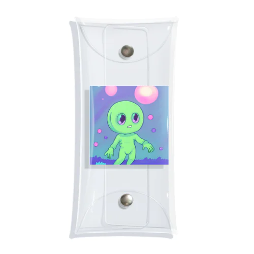 Cosmic Invader Clear Multipurpose Case