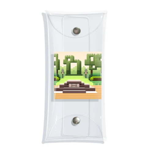 ドット絵古の祭壇 Clear Multipurpose Case