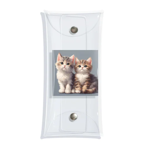 ふわふわの姉妹Cats Clear Multipurpose Case