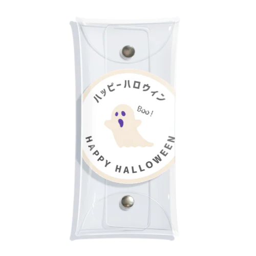 ハッピーハロウィン Clear Multipurpose Case