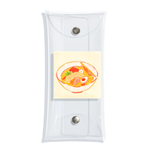 昭和のラーメン Clear Multipurpose Case