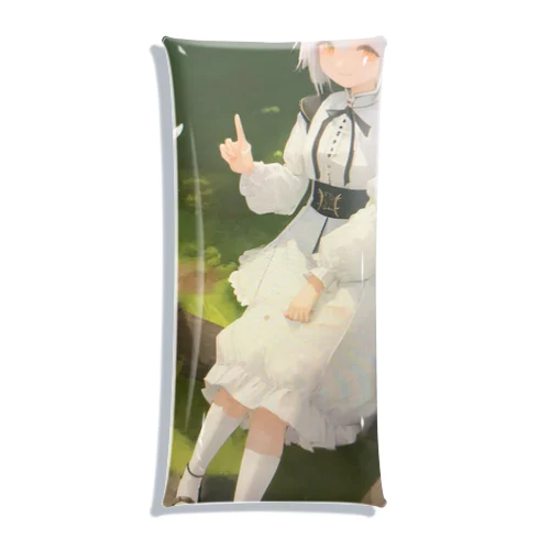 ウサ耳少女 Clear Multipurpose Case