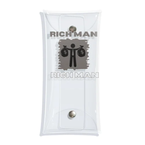 リッチマン1 Clear Multipurpose Case