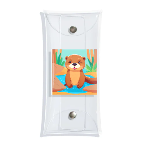 カワウソさん Clear Multipurpose Case
