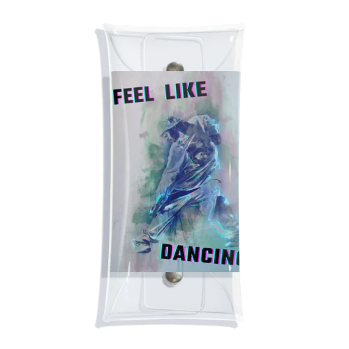 Feel Like Dancing! Clear Multipurpose Case