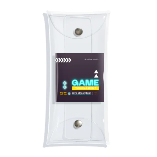 Games Clear Multipurpose Case