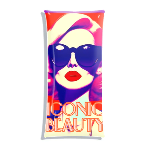 Iconic Beautyの女 Clear Multipurpose Case