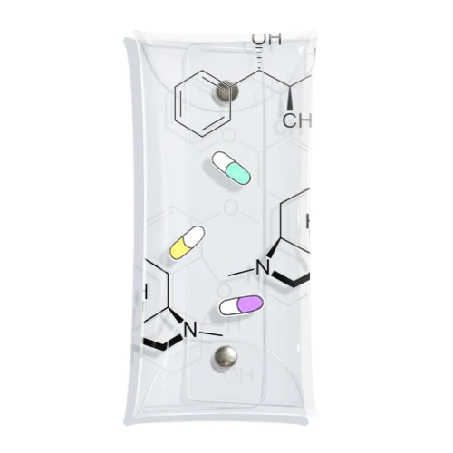 ① お薬カプセル💊 シグナルカラー クリアマルチケース