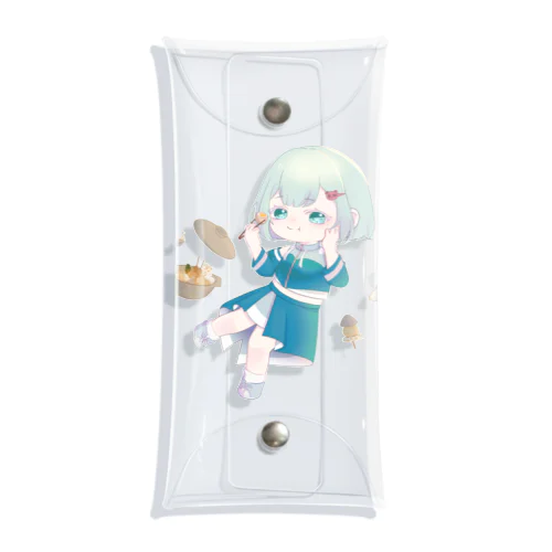 もぐもぐかめかず Clear Multipurpose Case