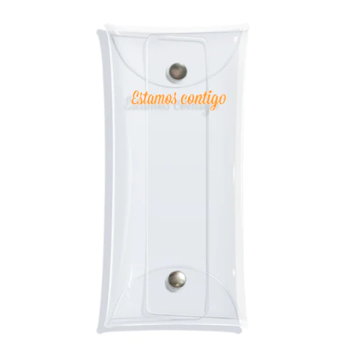 ORANGE LOGO Clear Multipurpose Case