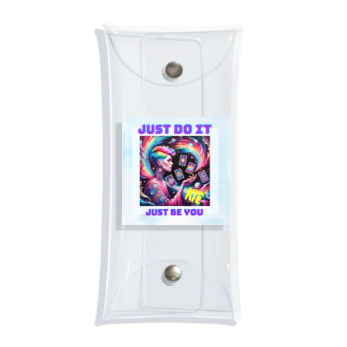 JUST DO IT Clear Multipurpose Case