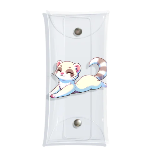 のんびりフェレットちゃん🐾 Clear Multipurpose Case