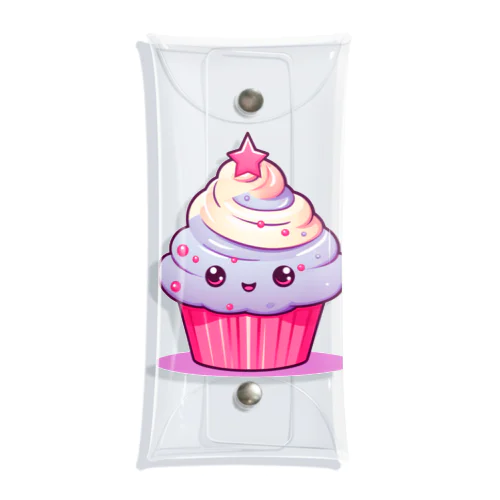 可愛いカップケーキ Clear Multipurpose Case