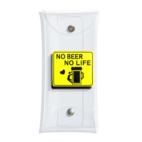 NO BEER NO LIFE クリアマルチケース