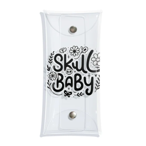 キュートで可愛いSKULLBABY Clear Multipurpose Case